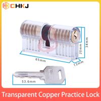 CHKJ Transparent Copper Lock Cutaway Training Skill Professional Visable Practice Padlock View For Locksmith Supplies