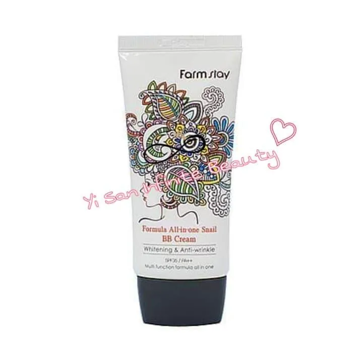 FARMSTAY ALL-IN ONE SNAIL SUN B.B CREAM SPF50 | Lazada PH