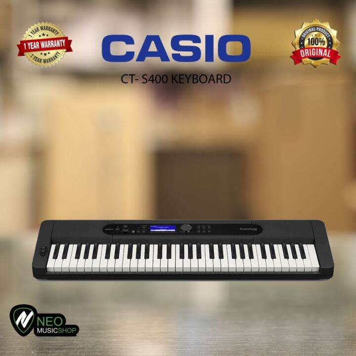 Casio CT S400 keyboard Casiotone | Lazada Indonesia