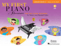 หนังสือเปียโน My First Piano Adventure - Faber Piano Adventure Lesson Book C