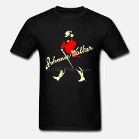 ใหม่ เสื้อยืด ลาย Johnnie Johnny Walker Whiskey Booze Alcohol Ehjojn66Lekcdc61