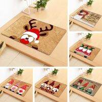 2022 Christmas Decorations DoormatMerry Xmas Gnomes Elk Rug Indoor Outdoor Entrance Carpet Holiday Home Decor Door Mat