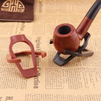 【CC】 Pipe Tobacco Plastic Cigar Pipes Rack Holder Bracket Ebony Base