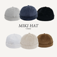 URTHE_CLASSY - หมวก Miki Hat ผ้าลูกฟูก 6 สี