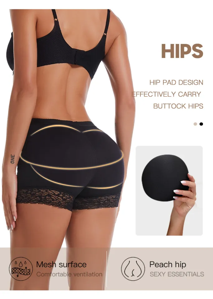 Butt Lifter Panties For Women Seamless Padded Underwear Booty Pads