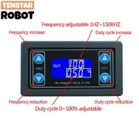 1Hz-150KHz PWM Pulse Frequency Duty Cycle เครื่องกําเนิดสัญญาณโมดูลแบบปรับได้