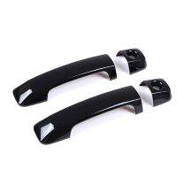 2Pcs Carbon Fiber Handle Cover Trim Replacement Car Handle Cover for TOYOTA 2007-2021 FJ CRUISER