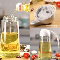 Household Automatic Opening And Closing Oil Pot, Glass Bottle, Kitchen Proof, Pot Large Oil Oil Leak Capacity E2A0