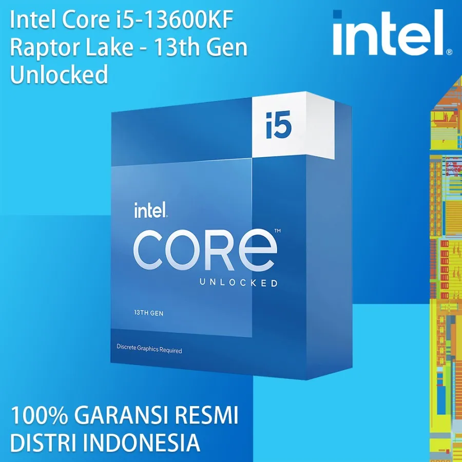 Intel Core i5-13600KF Raptor Lake 5.1 GHz LGA 1700 14-Core