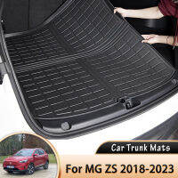 ACar Boot Liner Cargo เสื่อลำต้นด้านหลังกระเป๋าชั้นถาดกันน้ำพรมอุปกรณ์เสริมสำหรับ MG ZS ZS11 ZX ZST VS ZS11 2018 ~ 2023เมตร