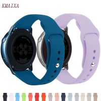 【CW】☫۞✽  watch 2/2e/pro strap S3/S2 20mm/22mm Sport Silicone bracelet 4/3/46mm/42mm/Active 2 band