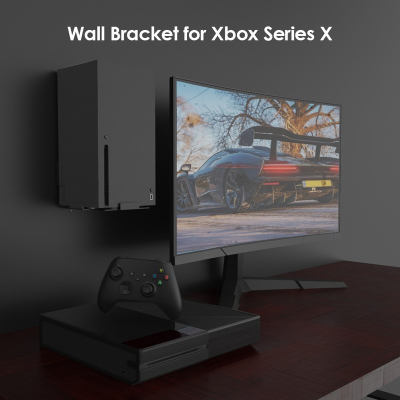 อุปกรณ์เสริมเกมแร็คขาตั้งสําหรับ Xbox Series X Console Wall Mount