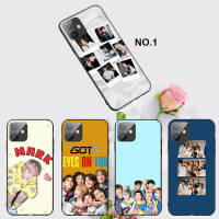 Casing หรับ iPhone 11 12 Mini X Xs XR Pro Max 6+ 6s+ 7+ 8+ 6 7 8 Plus 5 5s SE 2020 59LU GOT7 kpop Got 7 Pattern Phone เคสโทรศัพท์ อ่อนนุ่ม TPU Black ปก