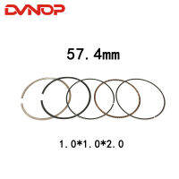 Motorcycle 57.4mm Piston 15mm Pin Ring Gasket Set For Yamaha YBR125 Upgraded YBR150 YBR 150cc Modified Engine Spare Part