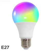 หลอดไฟ Rgb Led E27 B22หลอดไฟไฟอัจฉริยะควบคุมผ่านไวไฟใช้งานได้กับ Alexa/ Google Home 85-265V Rgbwhite ฟังก์ชั่นตั้งเวลาหรี่แสงได้เวทมนต์