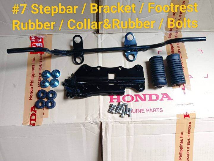 Footrest Bar & Main Step Bracket Honda Genuine (Wave 125 / Xrm 125 / RS
