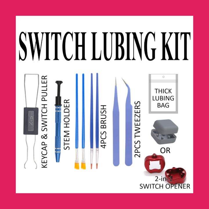 Switch Lubing Kit Aluminum Plastic for Mechanical Keyboard Lazada PH
