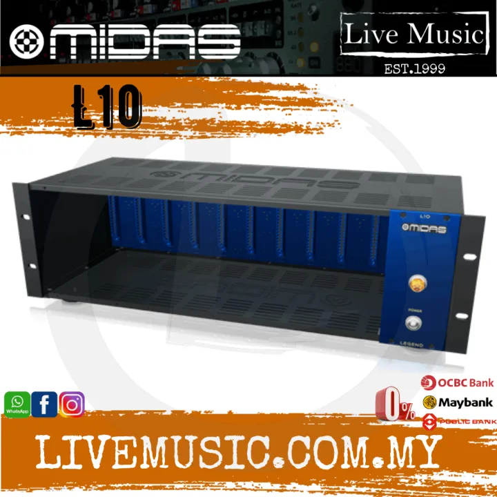 Midas Legend L10 500 Series Rackmount Chassis Lazada