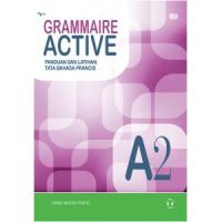 Active A2 Grammaire หนังสือเกี่ยวกับการฝึกสมุดภาษาฝรั่งเศส