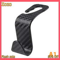 Zozo ✨Ready Stock✨ 1pcs Universal Car Seat back Hook อุปกรณ์ตกแต่งภายในไม้แขวนเสื้อที่เก็บ