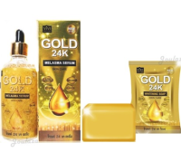 โกลด์เซต เซรั่มทองคำ แถมฟรี สบู่ทองคำ Serum 24K Gold Set