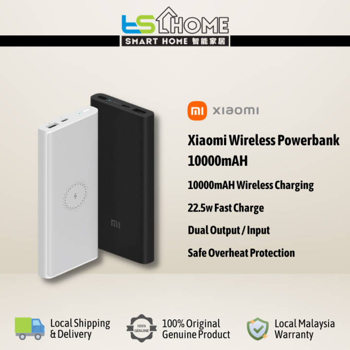 Xiaomi Mi Wireless Power Bank 10000mAh WPB15PDZM Powerbank Wireless ...