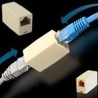 10pcs RJ45 RJ-45 RJ 45 Ethernet Cable Female To Female Type Lan Connector Coupler Adapter Joiner Networking Accessories Cables