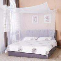 【CW】 Fashion Solid Lace Bed Mosquito Insect Netting Mesh Canopy Princess Full Size Bedding Net