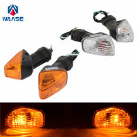 Waase ชุด2ชิ้น Depanbelakang Isyarat Lampu Mentol สำหรับ650R นินจาคาวาซากิ ZX6R KLE650 ZX10R KLR650 Z750 Z750S Z1000 Versys 650