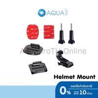 Helmet Side Mount Kits Flat Curved Base Mounts ชุดอุปกรณ์ ต่อกับหมวกกันน็อค ติดหมวก ยึดรถจักรยานยนต์ for GoPro