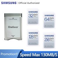 เหมาะสำหรับ Samsung Pro 32GB 64GB SD SDHC การ์ด UHS-I C10กับ Onefavor อะแดปเตอร์การ์ด SD อ่านการ์ดพีซีเอ็มซีไอเอสำหรับ Mercedes Benz การ์ดความจำ MP3