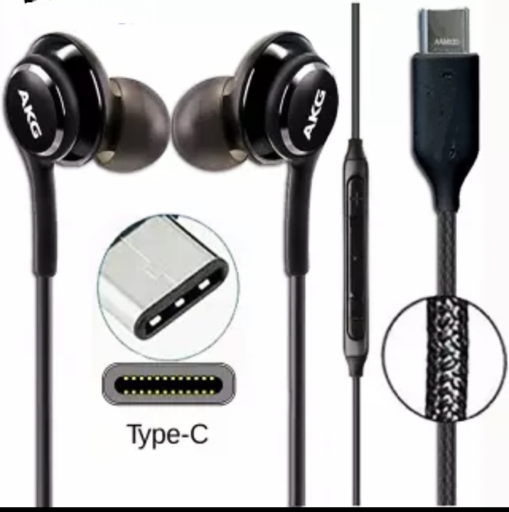 SAM AKG Earphones Gaming Type-C Headset 3.5mm Wired Headphones Stereo ...