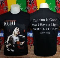 เสื้อวง NIRVANA วงร็อค ไม่มีตะเข็บข้าง คอฟิต ป้ายUS เสื้อวินเทจ เสื้อทัวร์ วงร็อคต่างประเทศ