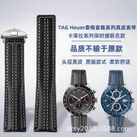 ทดแทน TAG Tiger Haya Carlera Porsche Edition มรดกโมนาโก 6 สายนาฬิกาหนังวัวผู้ชาย 22m~