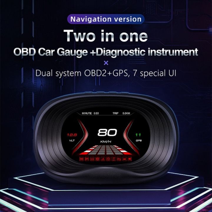obd2-สมาร์ทเกจ-smart-gauge-digital-meter-display-p20-gps-navigation-ของแท้เมนูภาษาไทย-ทำให้ง่ายในการใช้งาน