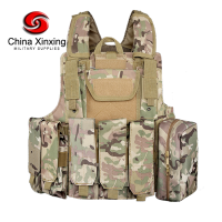 CHINA XINXING Light-colored Multicam Camouflage Wholesale Plate Carrier 02 Molle Custom Security Vest Tactical for Training