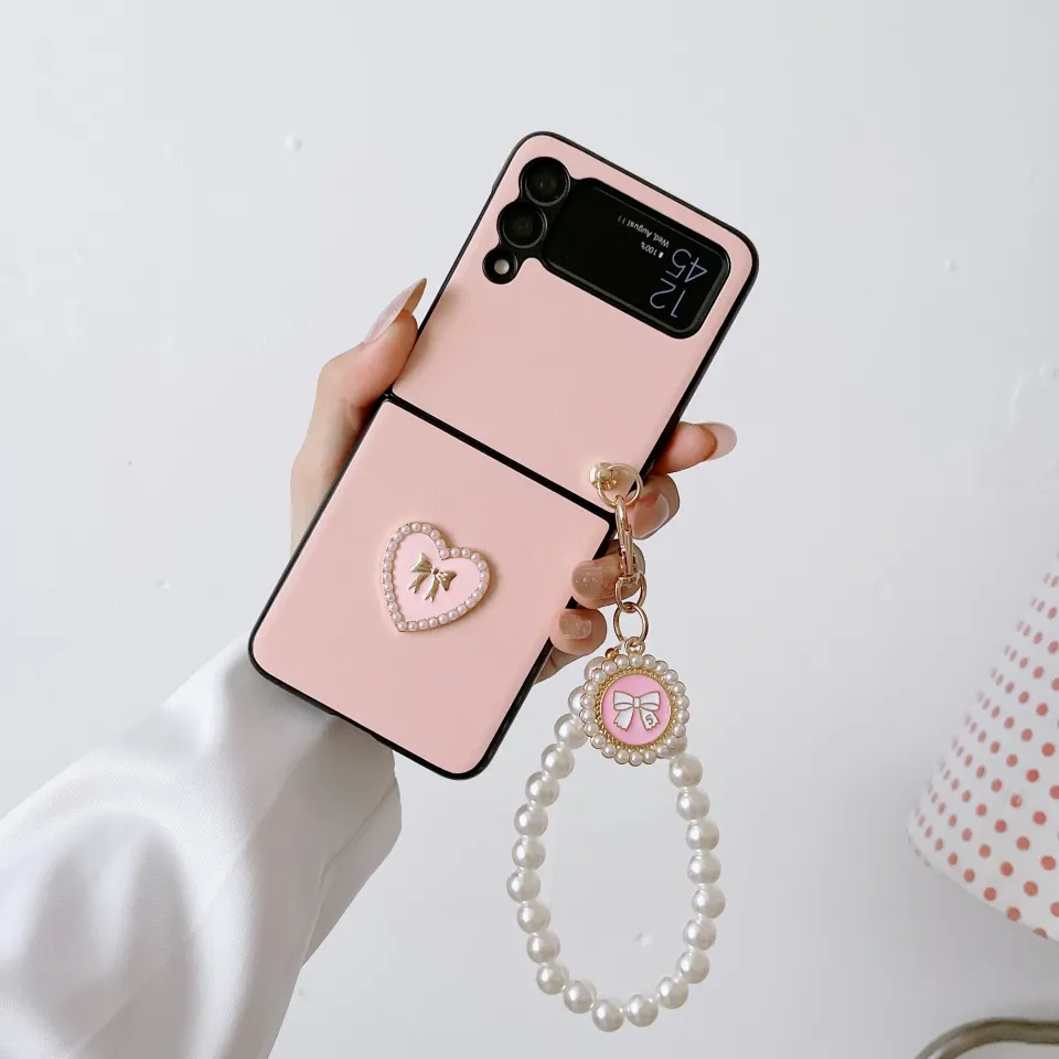 Love Pearl Bracelet Mobile Phone Case Is Suitable For Samsung