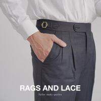 Rags and Lace กางเกง signature ผ้า wool สี Coal