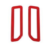 ☏♨❒ Car A-Pillar Air Vent Outlet Decoration Cover Frame Trim for Ford Bronco 2021 2022 Interior AccessoriesABS