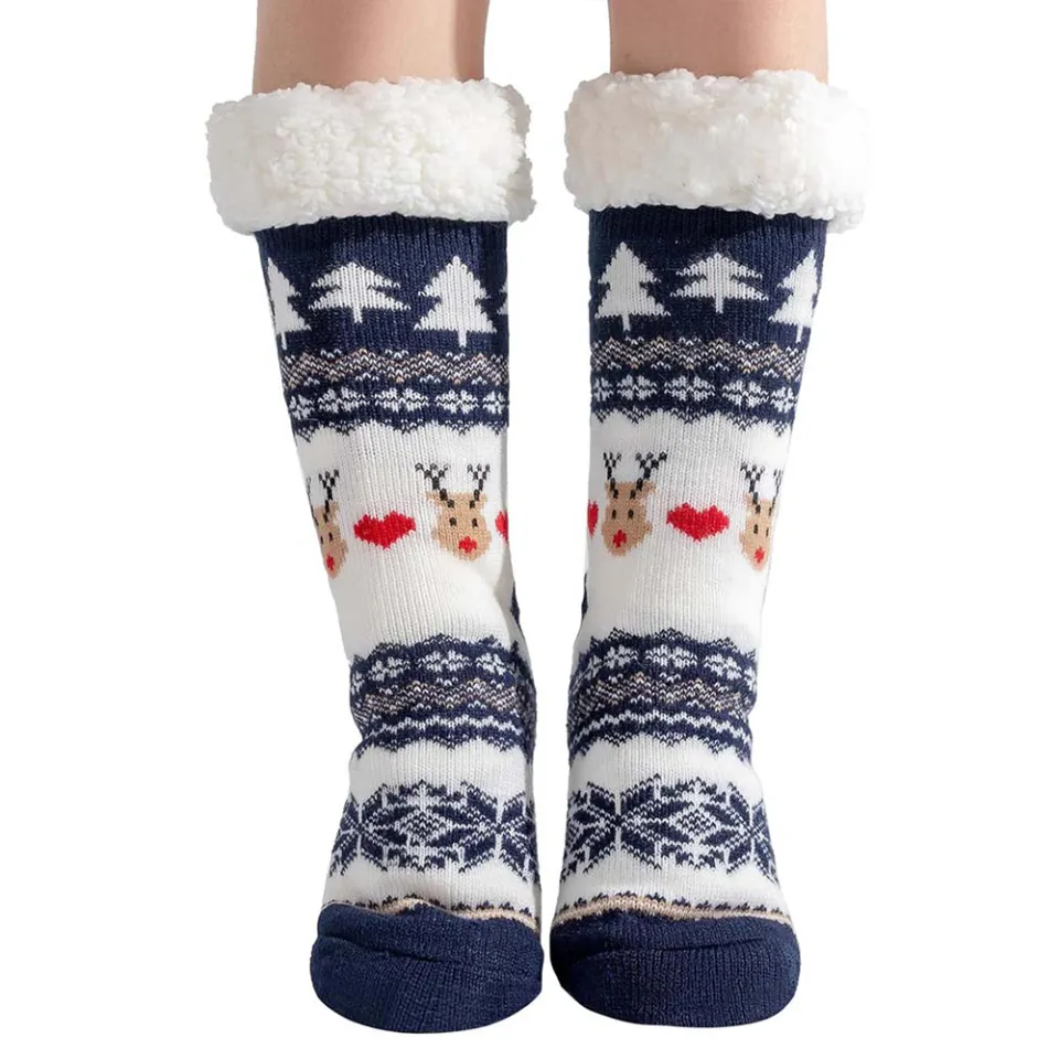 Christmas slipper socks on sale ladies