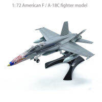 1: 72 American F A-18C Fighter Model Simulation Finished Product Model 37118