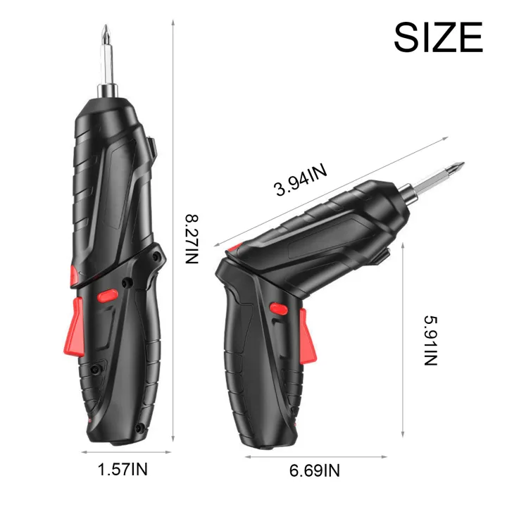 【COD】Cordless Screwdriver 3.6V 1300mAh Rechargeable Electric