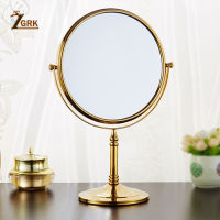 ZGRK Bath Magnifying Mirror Wall Mounted Makeup mirror Bathroom Accessories Adjustable Cosmetic Mirror 2-Face Bathroom Mirror