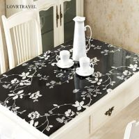 2022 New Creative Modern Pvc Table Cover Home Textile Waterproof Oil Cloth Soft Glass Tablecloth Placemat Pad Thickness 1.0mm