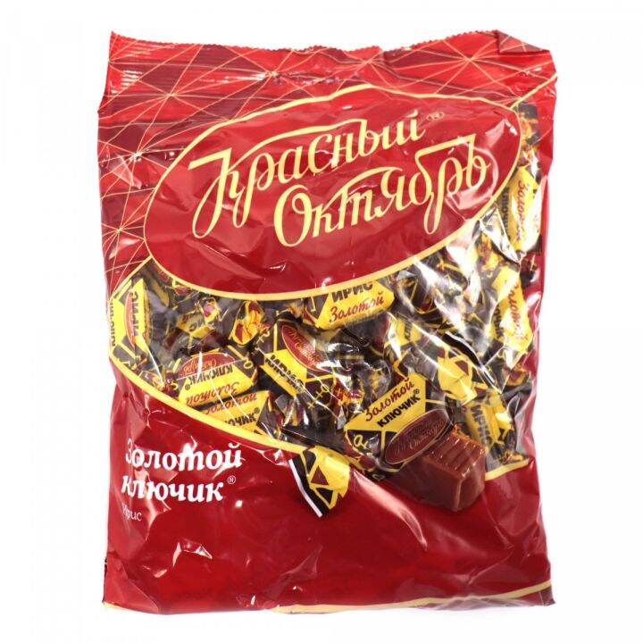 КРАСНЫЙ ОКТЯБРЬ Русские конфеты Золотой ключик 250грамм | Lazada.co.th