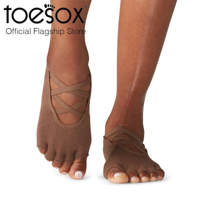 ToeSox โทซอคส์ ถุงเท้ากันลื่นเปิดนิ้วเท้า รุ่น Elle (Spring 2022 Collection)