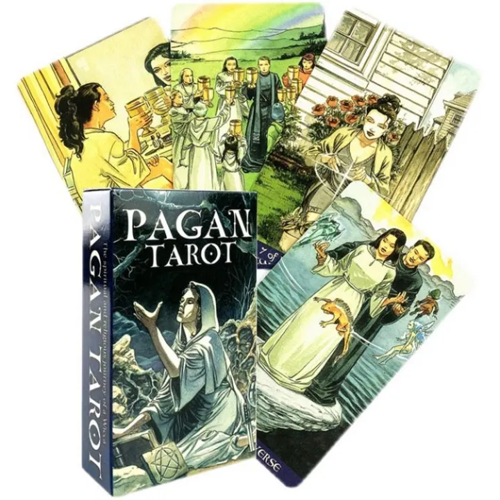 Tarot Pagan Tarot Cards Oracles Divination Deck Board Games Full English Version For Family ...