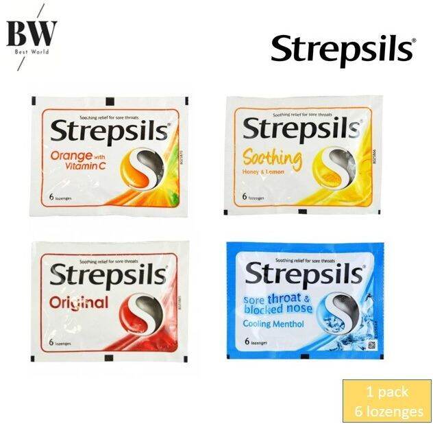 Strepsils Lozenges Sore Throat Candy | Lazada