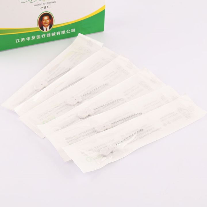 huayou-curved-hook-small-needle-knife-tenosynovitis-special-curved-hook-needle-knife-medium-quality-disposable-sterile-hanzhang-genuine-crochet