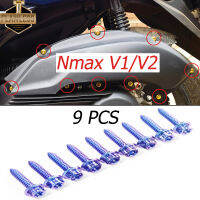 V1/V2 155 Gr5ไททานเนียมกัน Nmax,ที่บังแดดปลายราวมือจับ T Post กระจกด้านข้างเบรกจานเบรคท่อคาลิปเปอร์สวิงอาร์มมอเตอร์ไซค์หม้อน้ำด้านหน้าโช๊คหลัง GIR Mesin น้ำมันแหวนรองดูโอฝาฝาวาล์วยางล้อ